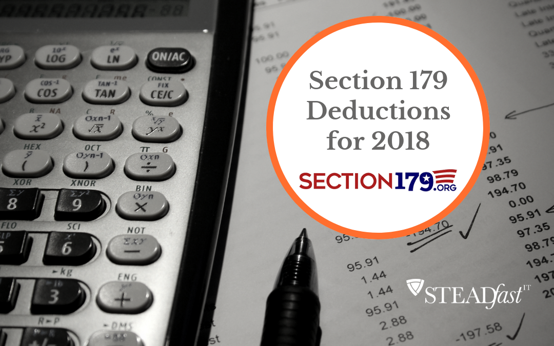 Facts about the Section 179 tax deduction STEADfastIT IT MSP