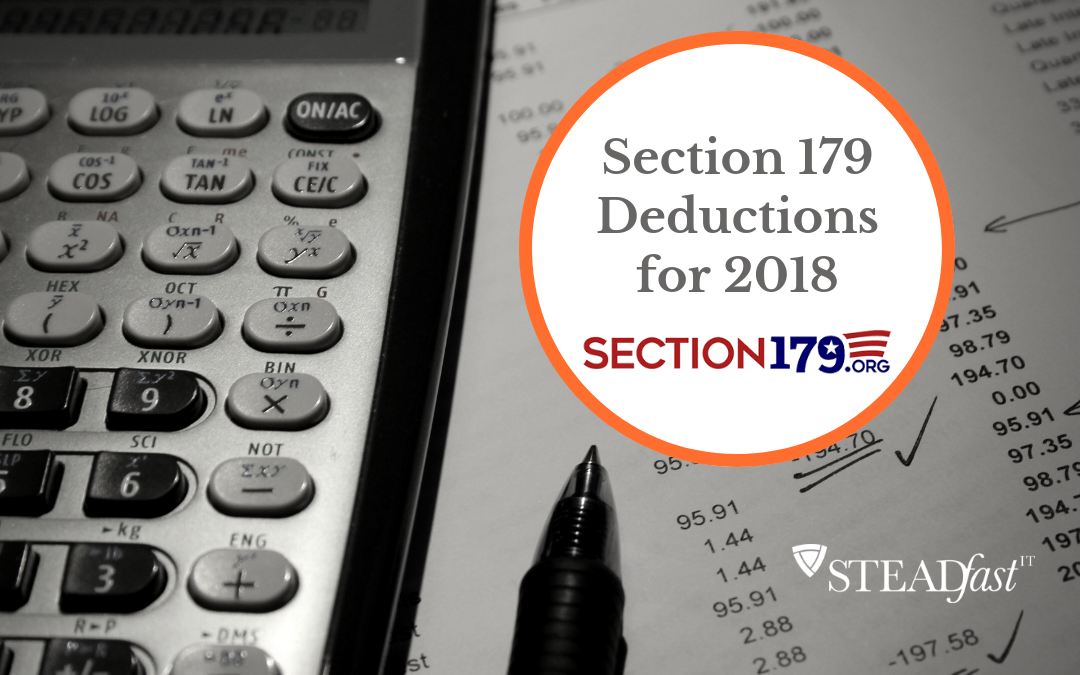 Facts About The Section 179 Tax Deduction STEADfastIT IT MSP